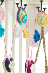 Free Hearts and Floral Bunting Pattern