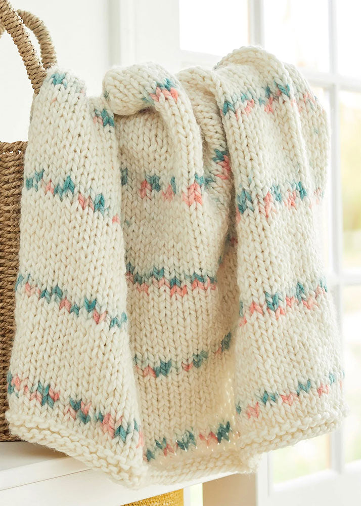 Free Pretty Posies Blanket Pattern