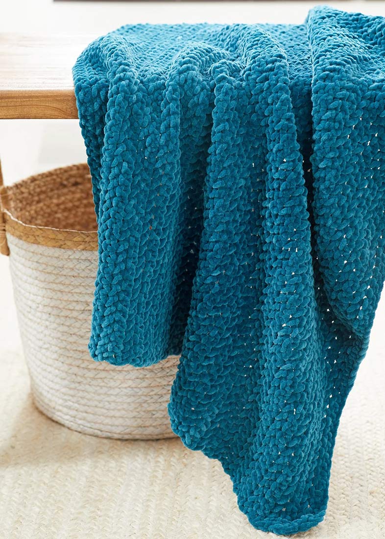 Free Herringbone Throw Pattern