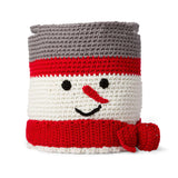 Free Happy Snowman Basket Pattern