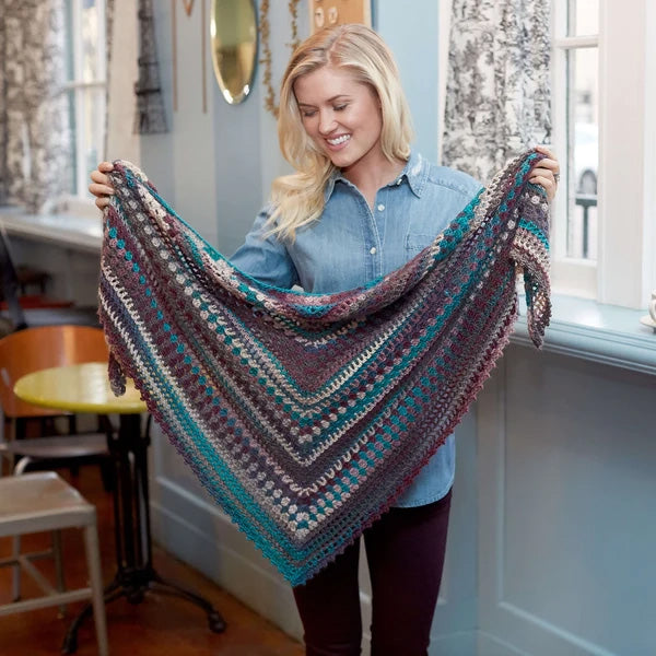 Free Kaleidoscope Shawl Pattern