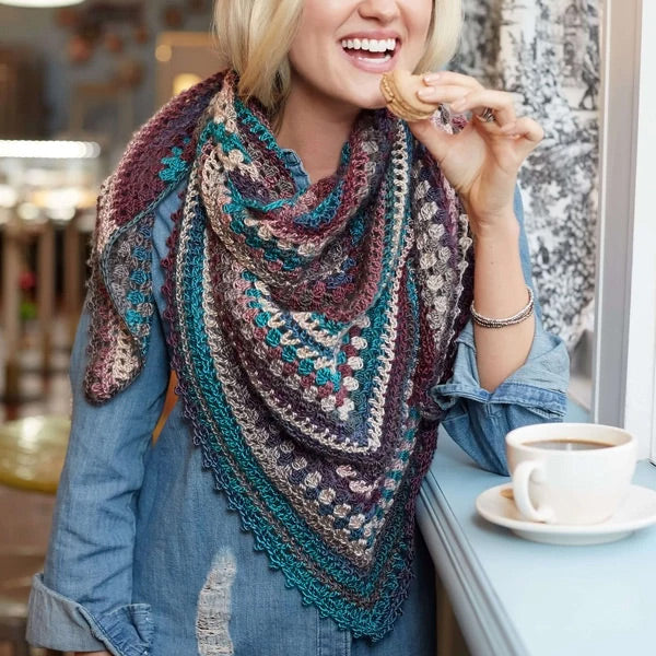 Free Kaleidoscope Shawl Pattern