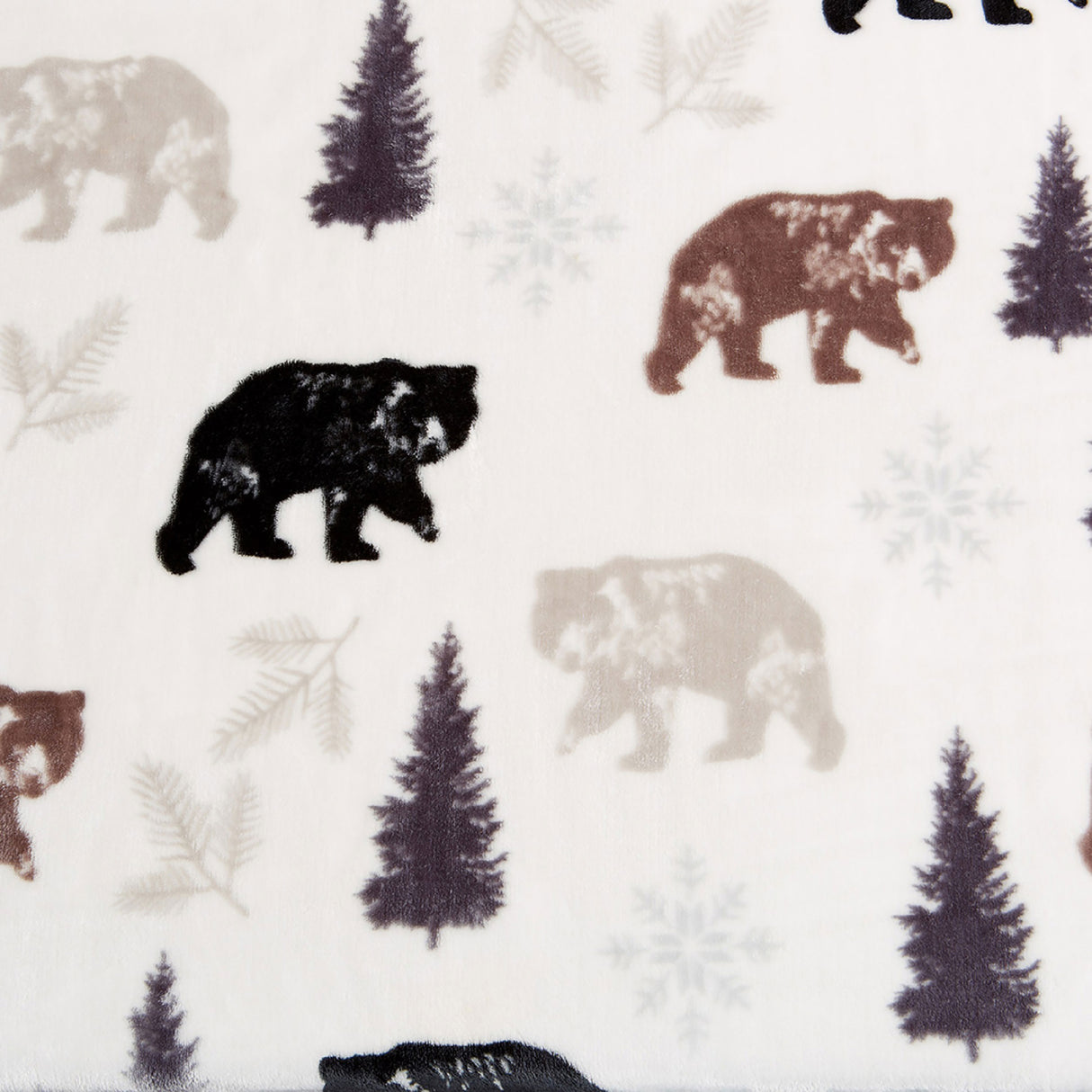 Rustic Bear Throw