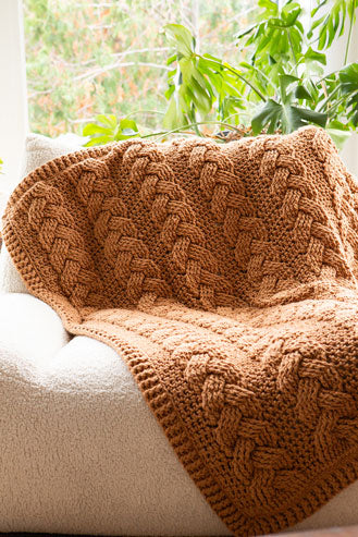 Crocheted 52x58 2024 throw