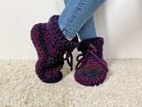 Chunky Boot Slippers Pattern