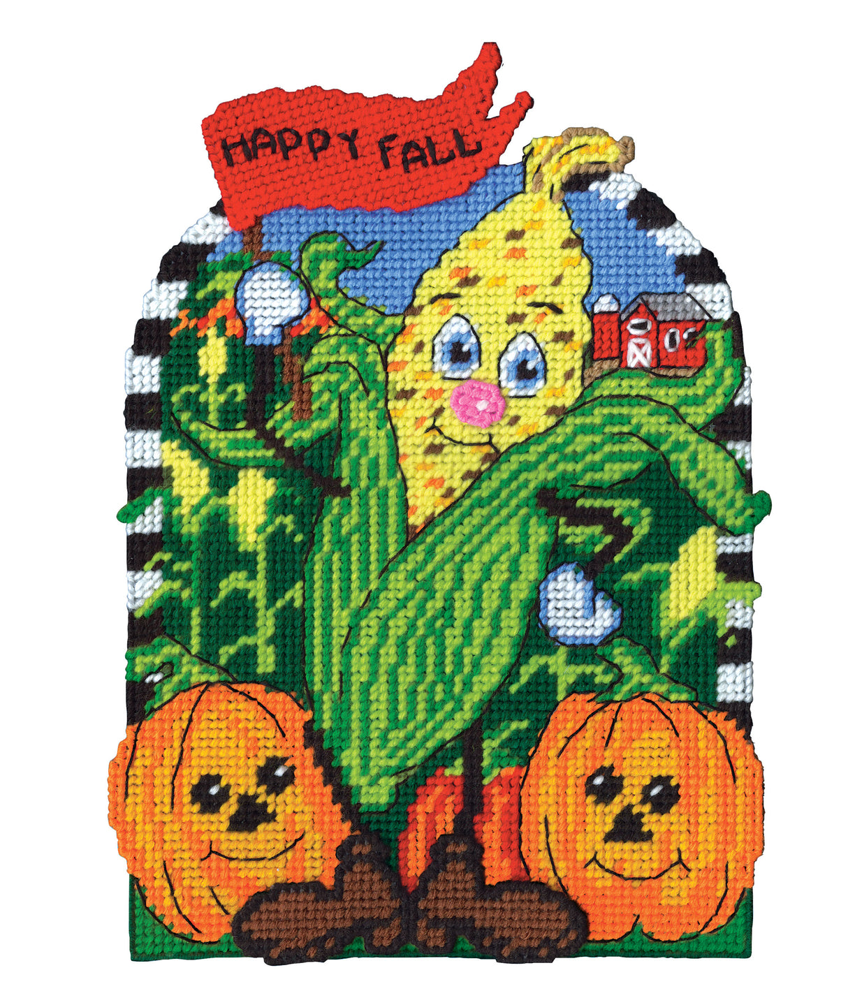 Happy Fall Farm Plastic Canvas Kit