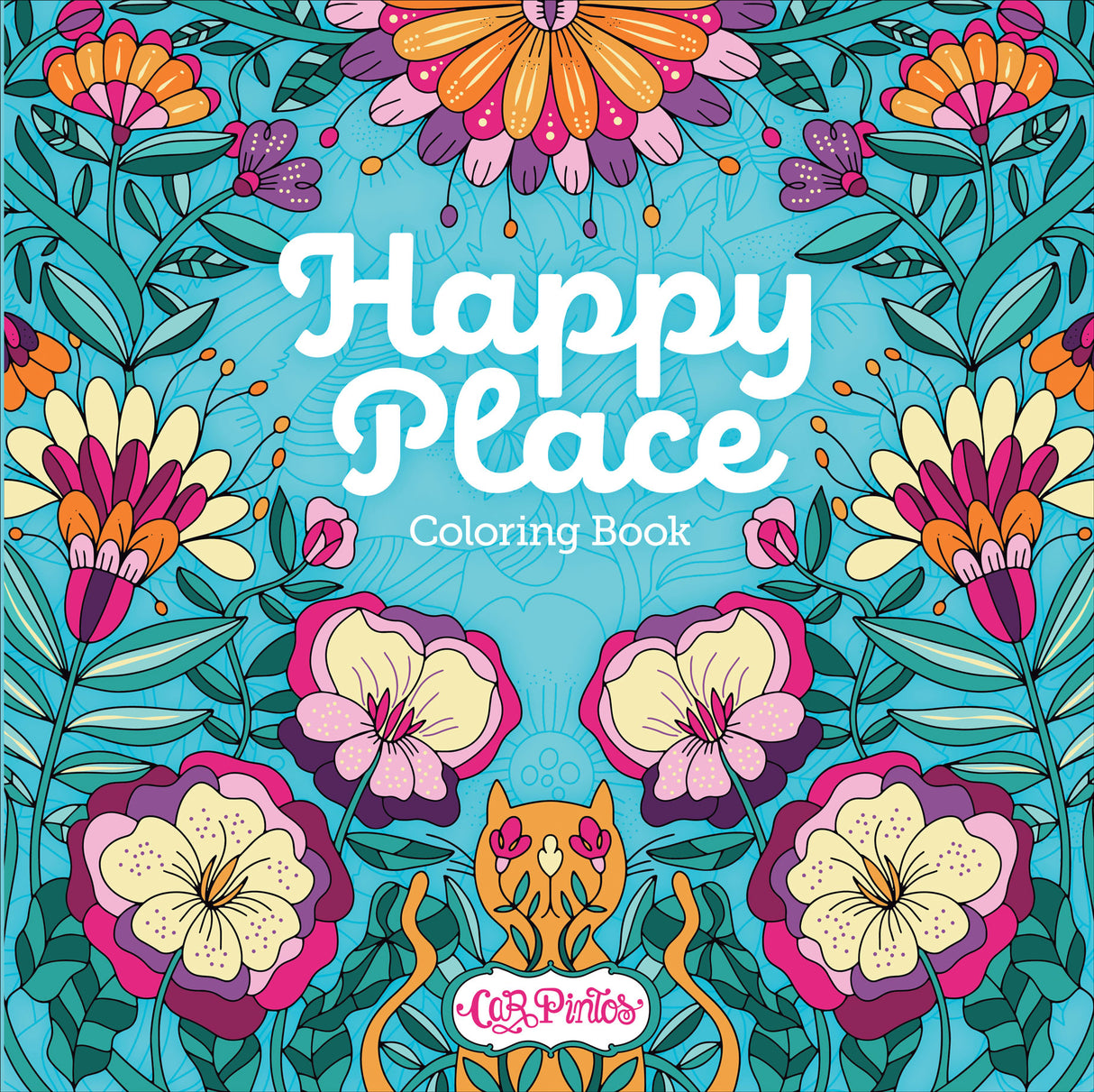 Livre de coloriage Happy Place 