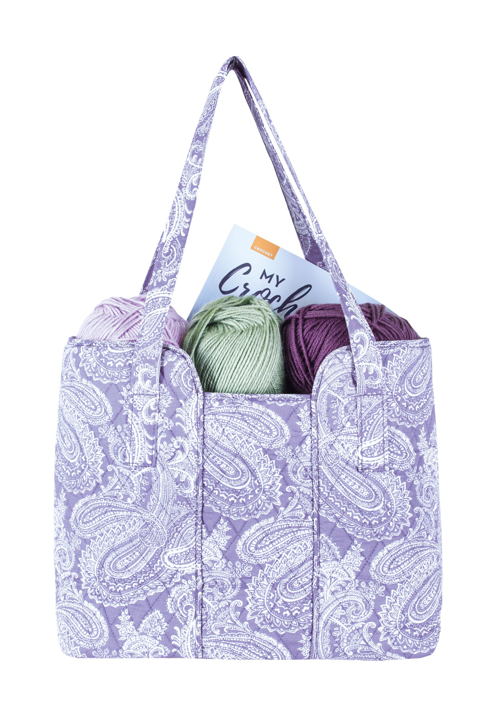 Powder Blue Paisley Large hot Sturdy Tote