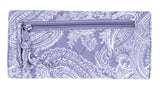 Periwinkle Paisley Wallet