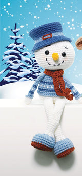 Snowman & Reindeer Amigurumi Kits