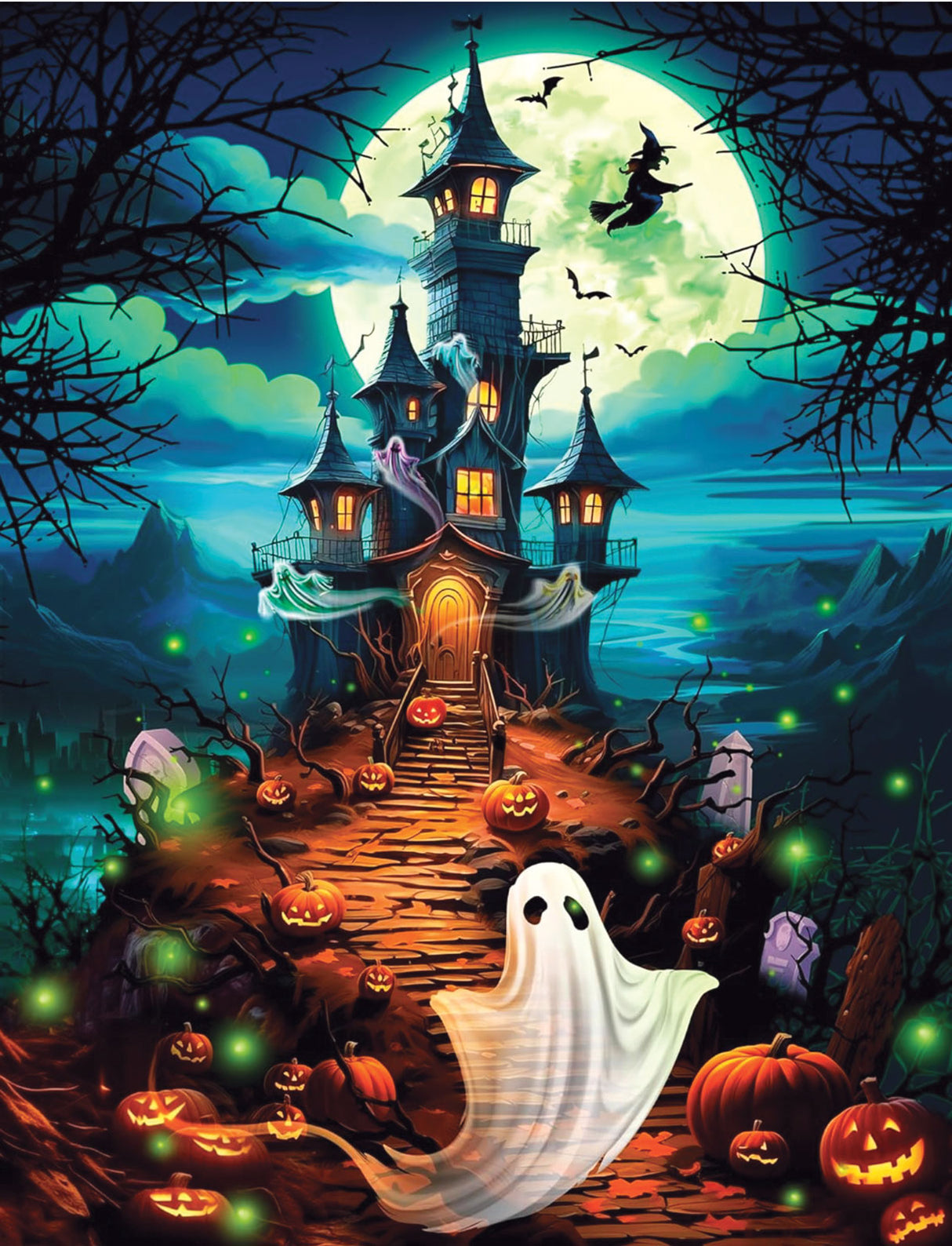 Haunted Hilltop Jigsaw Puzzle