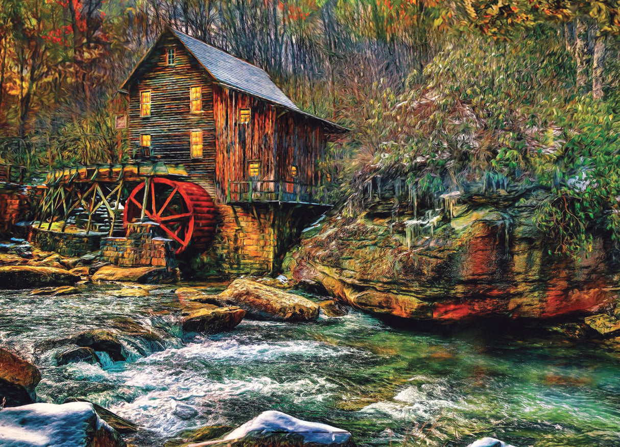 Old Mill Jigsaw Puzze