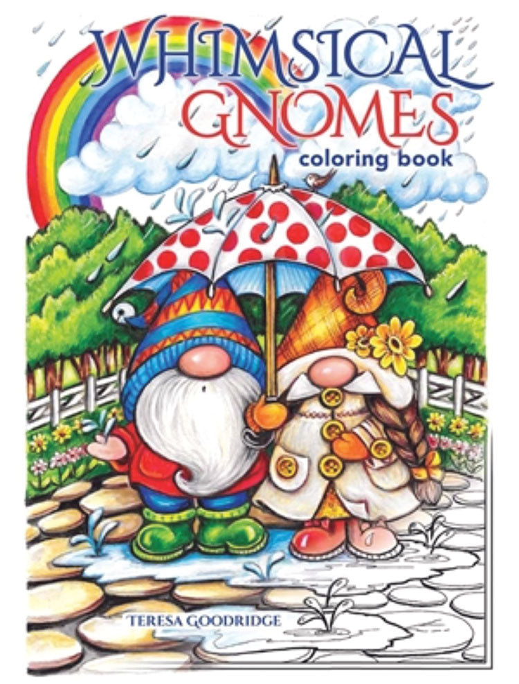 Livre de coloriage de gnomes fantaisistes