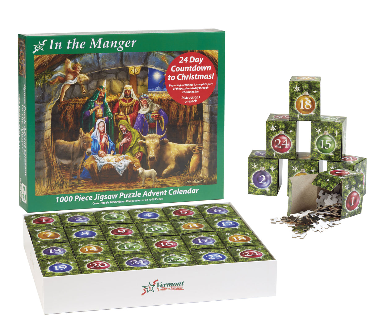 In The Manger Jigsaw Puzzle Advent Calender