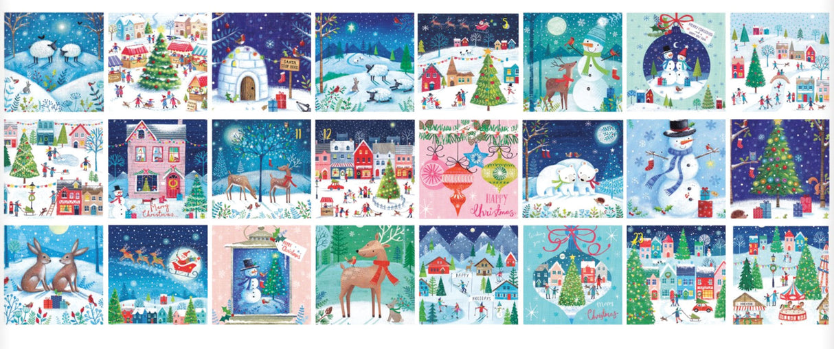 Christmas Village 24 Advent Puzzles