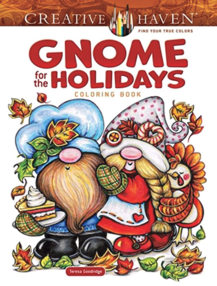 Gnome for the Holidays Coloring Book