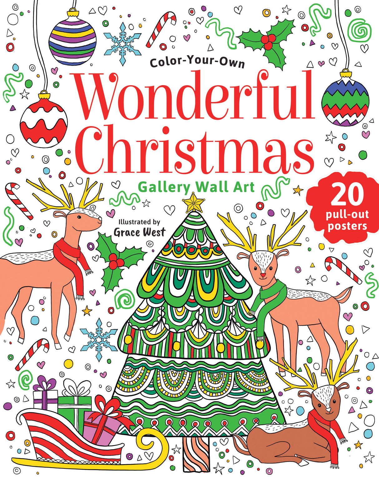 Color Your Own Wonderful Christmas Coloring Book