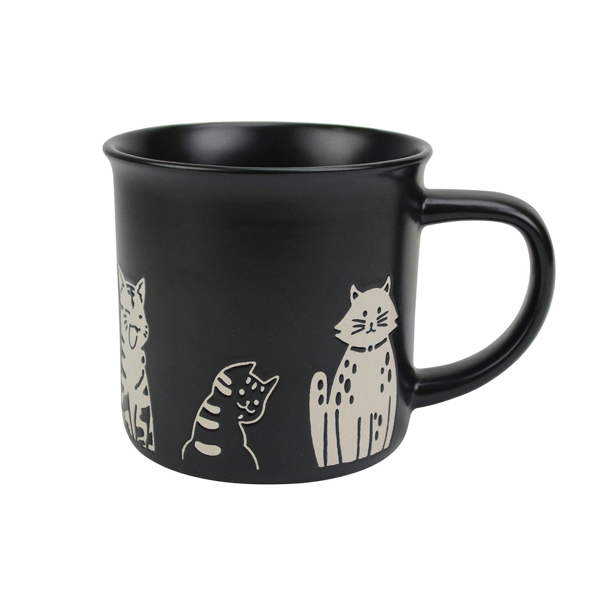 Cats Black Mug