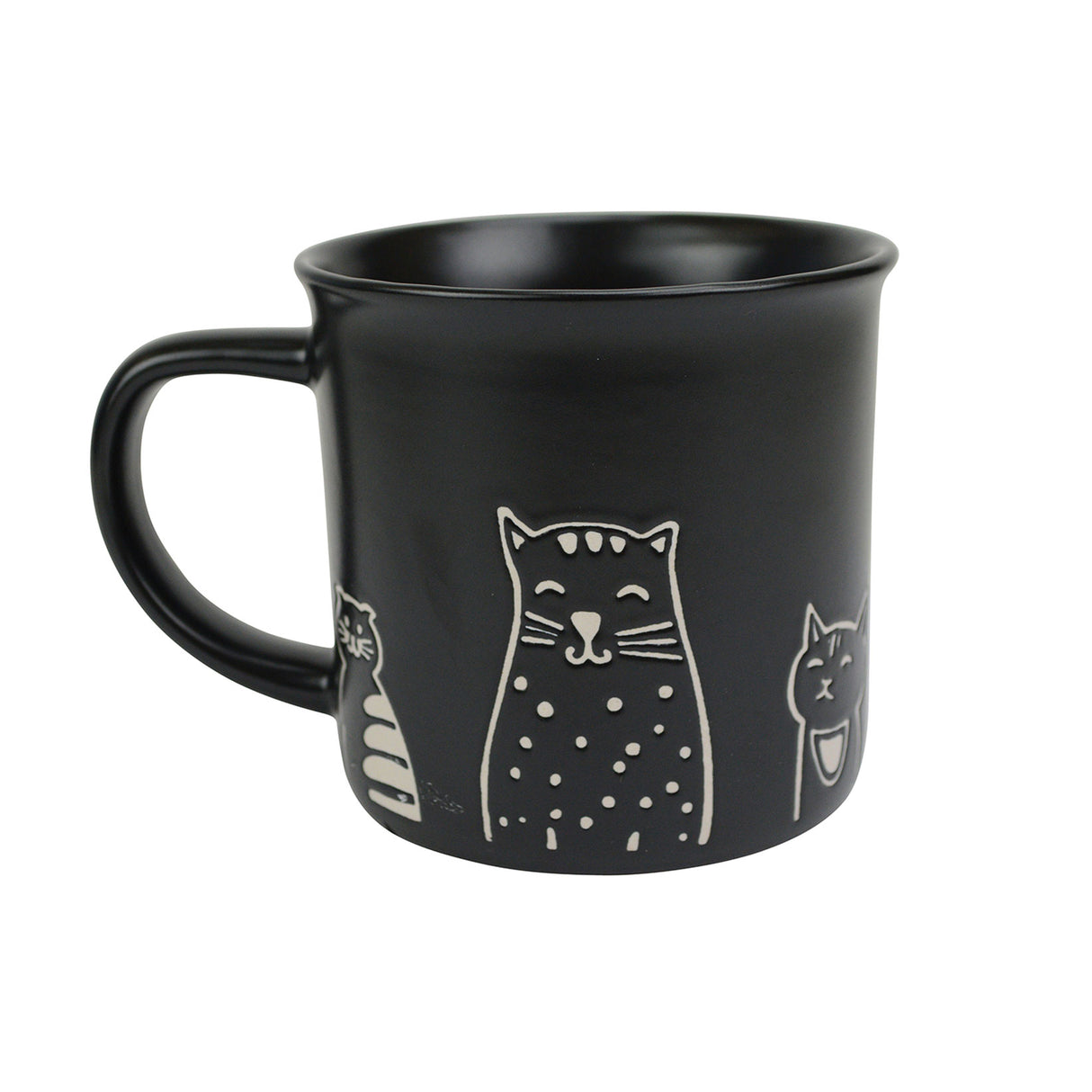 Cats Black Mug