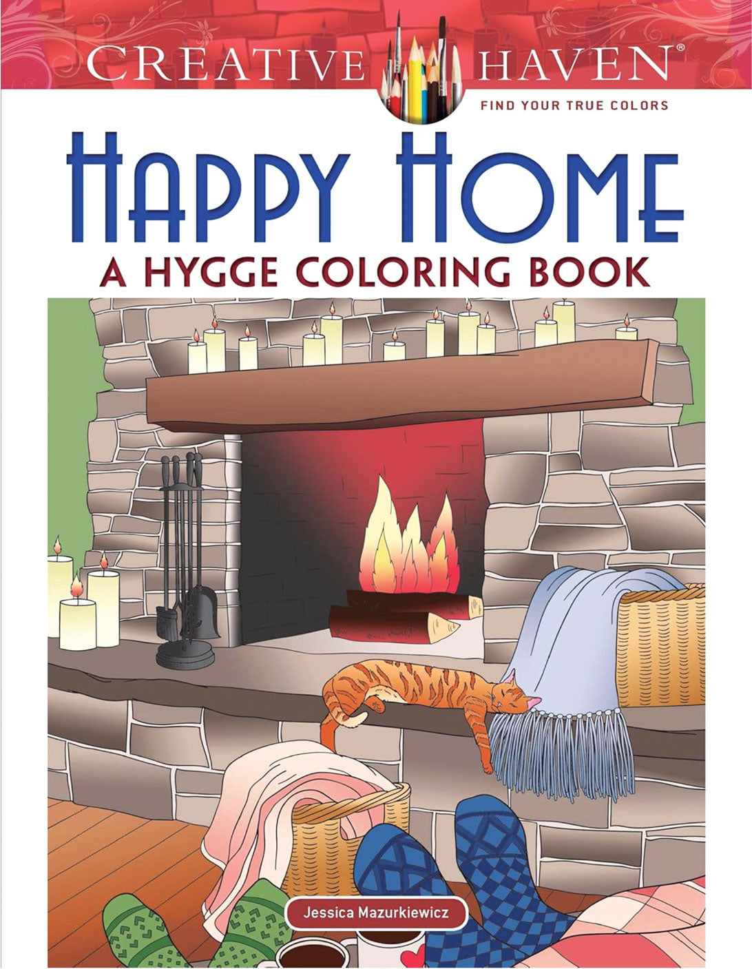 Happy Home Coloring Book