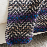 Mosaic Ripple Afghan Pattern