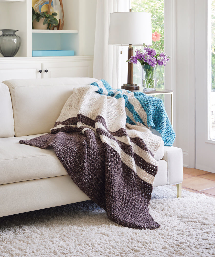 Land and Sea Crochet Blanket