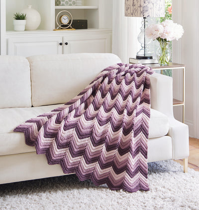 Knit Afghan, Throw, & Blanket Kits – Mary Maxim