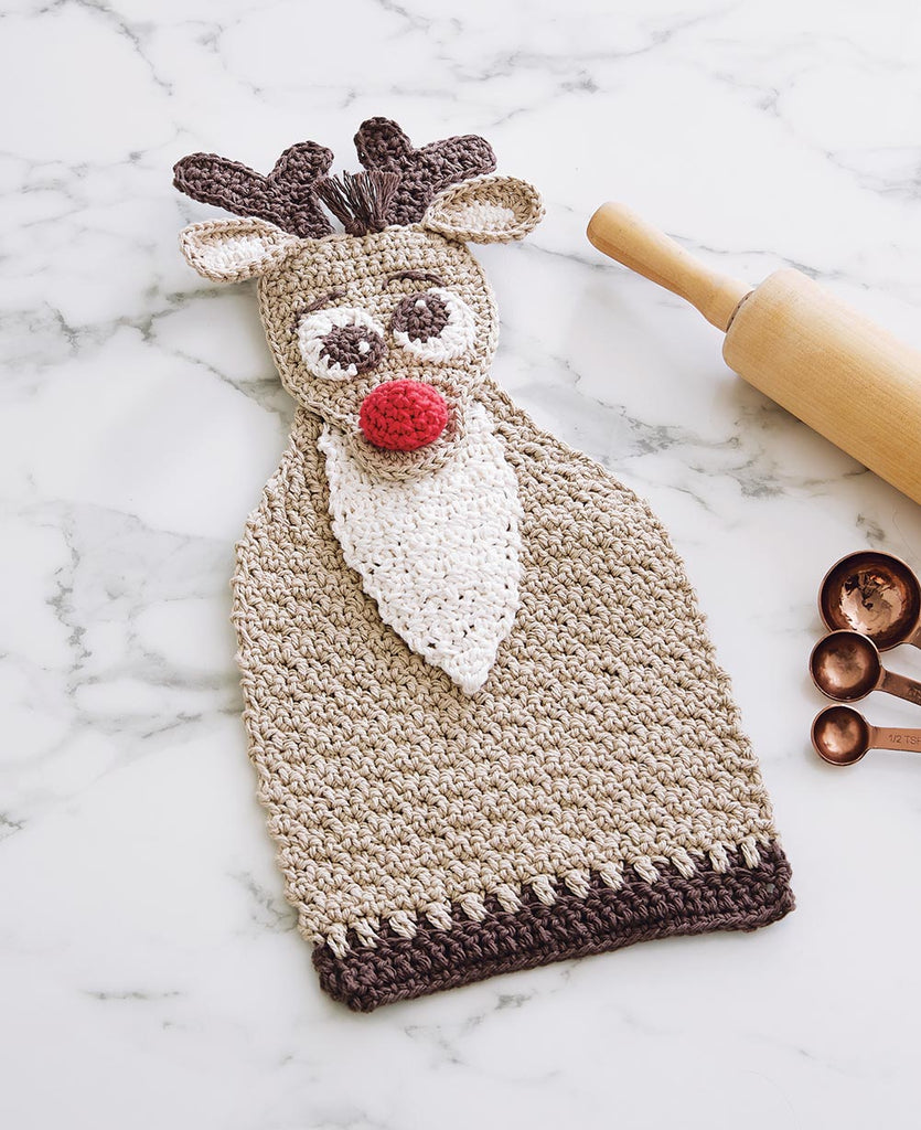 Holiday Deer Crochet Kit – Mary Maxim