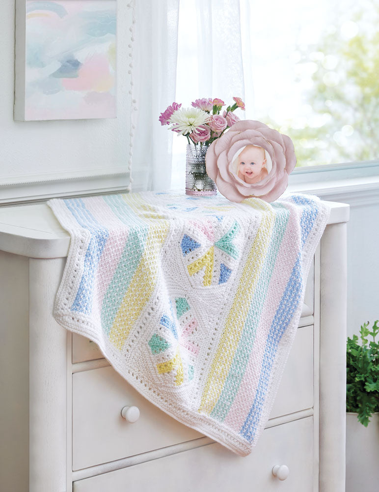 Hexagons and Honeycombs Blanket Pattern