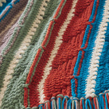 Couverture au crochet Pics et Vallées