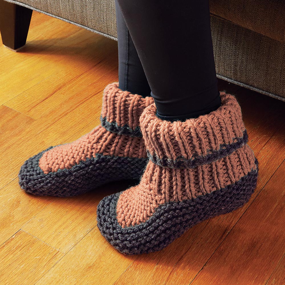 Knit Slippers