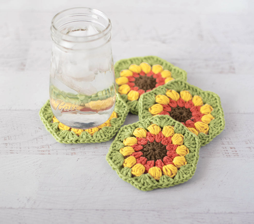 Posavasos de girasol