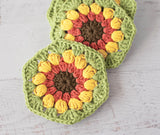 Sunflower Coasters