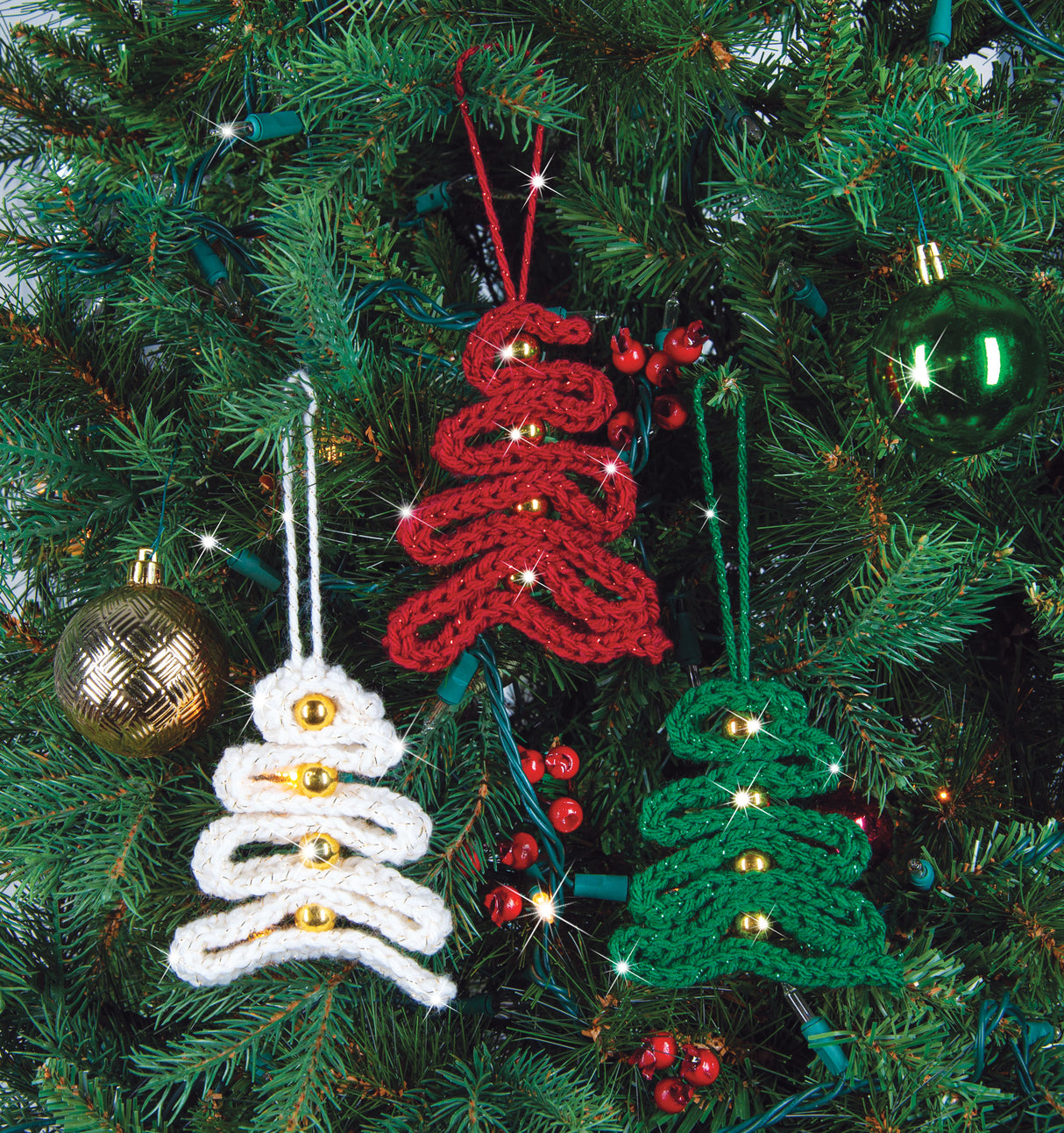 Sparkly Beaded Tree Ornament Kit