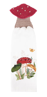 Botanical Mushroom Towel & Topper