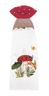 Botanical Mushroom Towel & Topper