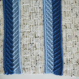 Vivid Stripes Afghan Pattern