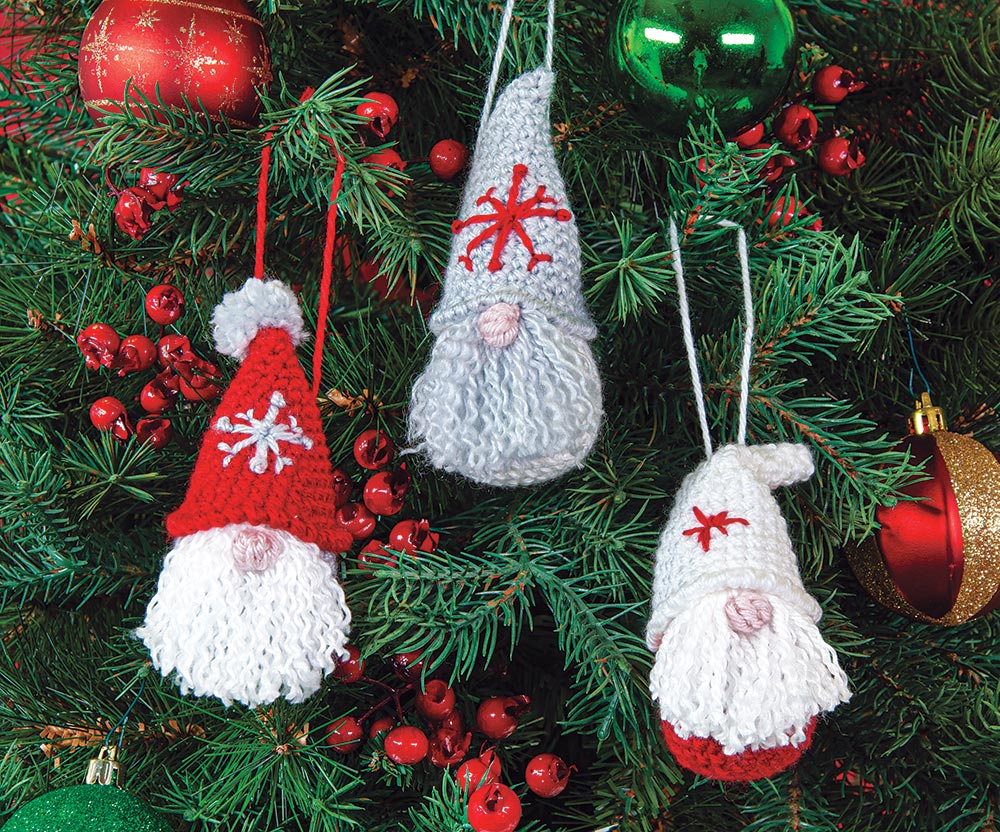 Gnome Crochet Ornaments Pattern