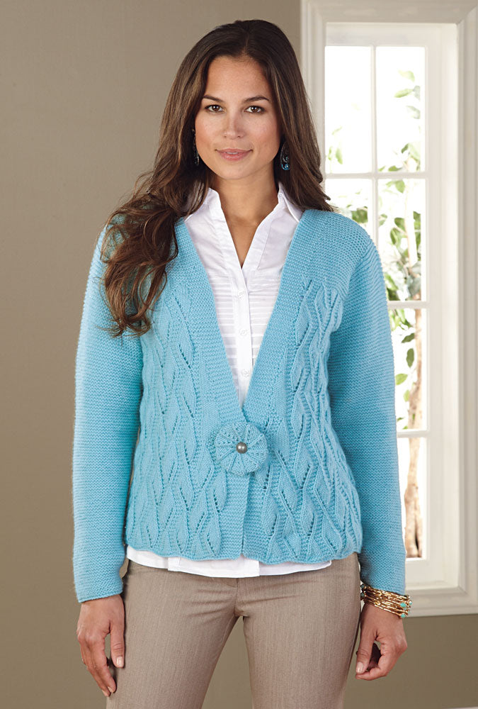 V-Neck Cardigan Pattern