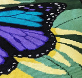 Majestueux Papillon Crochet Afghan