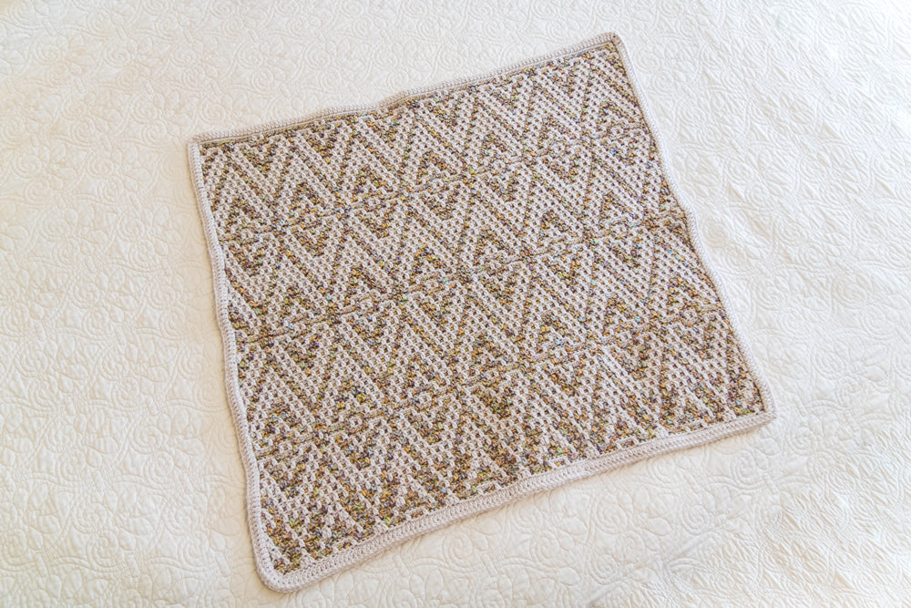 Mosaic Crochet Baby Blanket – Mary Maxim