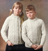 Boys' And Girls' Pullover & Girls' Cardigan Pattern