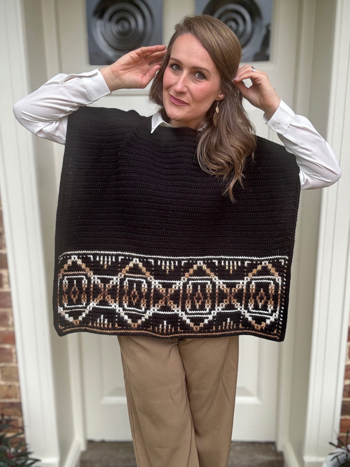 Labyrinth Poncho