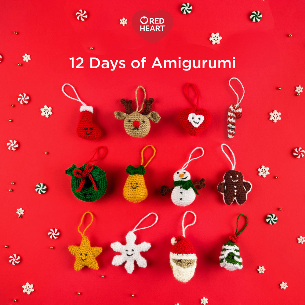 Red Heart 2024 Days of Amigurumi Advent Calendar Kit