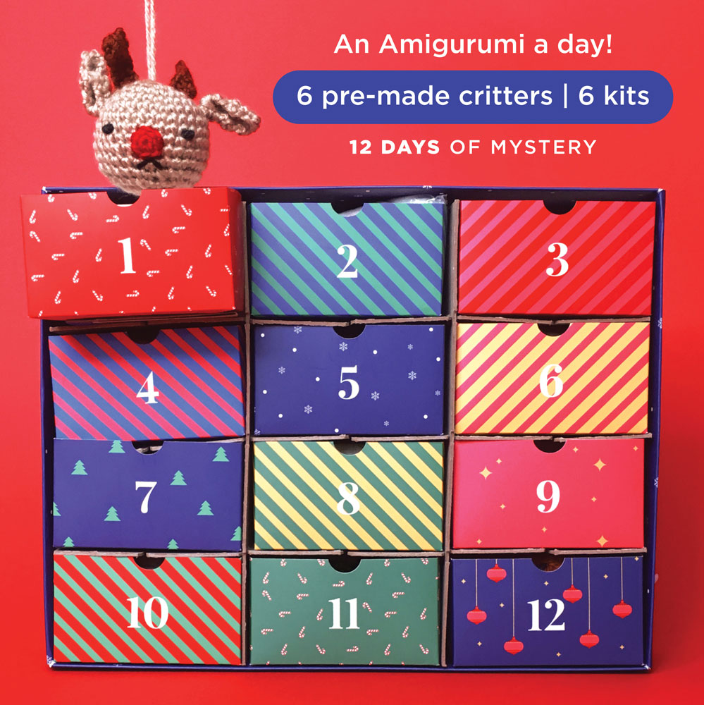 Red Heart 2024 Days of Amigurumi Advent Calendar Kit