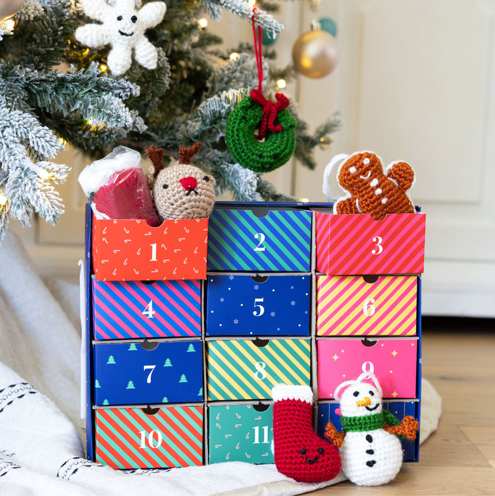 Red Heart 2024 Days of Amigurumi Advent Calendar Kit