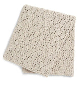 Sea of Lace Knit Blanket