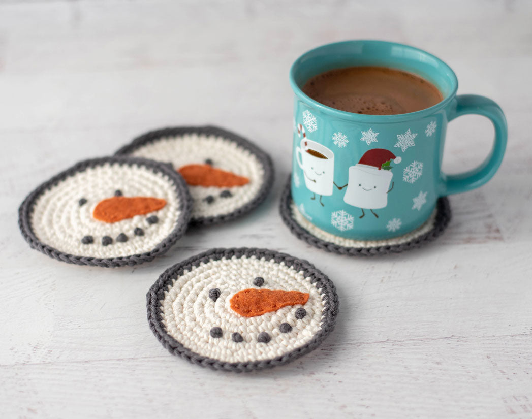 Snowman Coasters