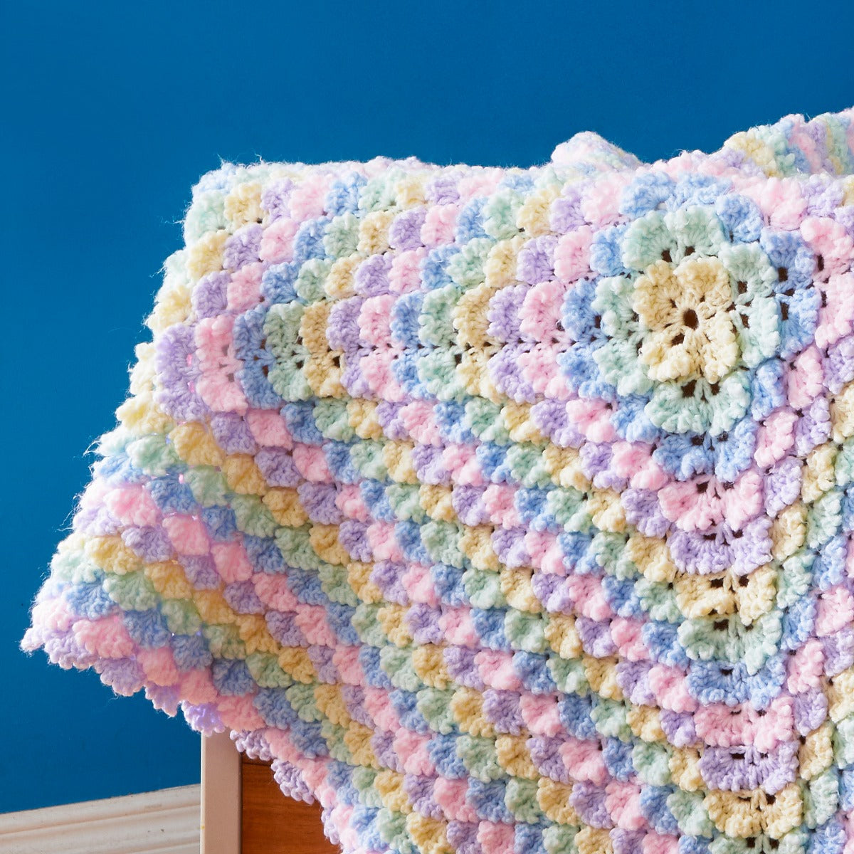 Ruffles Baby Blanket Pattern – Mary Maxim