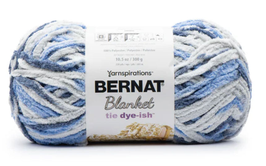 Hilo Bernat Blanket Tie Dye-ish